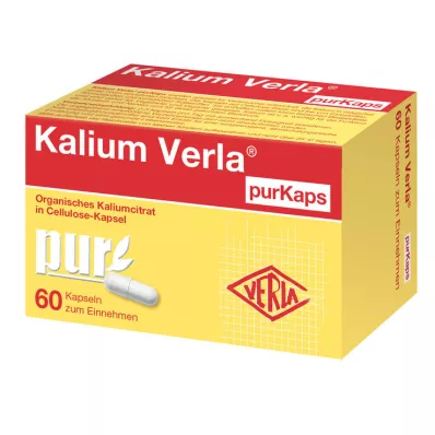KALIUM VERLA purKaps, 60 kapslar