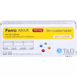 FERRO AIWA 100 mg filmdragerade tabletter, 20 st