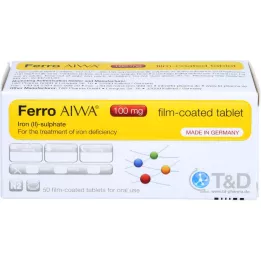 FERRO AIWA 100 mg filmdragerade tabletter, 50 st