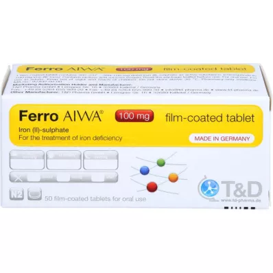 FERRO AIWA 100 mg filmdragerade tabletter, 50 st