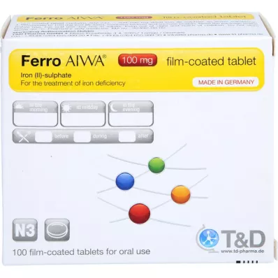 FERRO AIWA 100 mg filmdragerade tabletter, 100 st