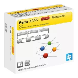 FERRO AIWA 100 mg filmdragerade tabletter, 100 st