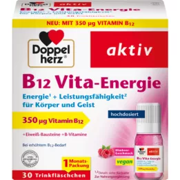 DOPPELHERZ B12 Vita-Energie drickampuller, 30 st