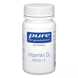 PURE ENCAPSULATIONS Vitamin D3 4000 I.U. kapslar, 60 kapslar
