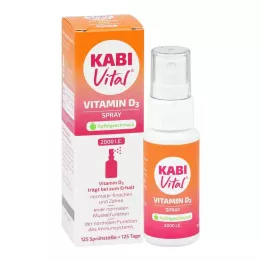 Kabivital 2 000 Dvs.D3 Spray Äppelsmak (25 ml)