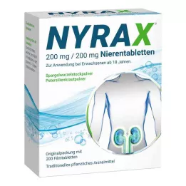 NYRAX 200 mg/200 mg njurtabletter, 200 st