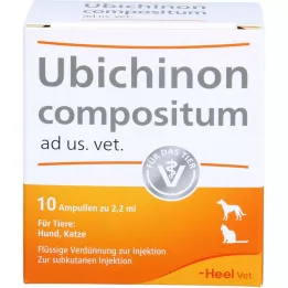 UBICHINON compositum ad us.vet.ampuller, 10 st