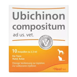 UBICHINON compositum ad us.vet.ampuller, 10 st