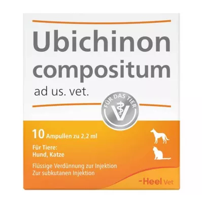 UBICHINON compositum ad us.vet.ampuller, 10 st