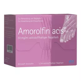 Amorolfin acis® 50 mg/ml aktivt nagellack, 3 ml