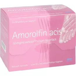 AMOROLFIN acis 50 mg/ml nagellack innehållande aktiv substans, 6 ml