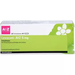 LEVOCETI-AbZ 5 mg filmdragerade tabletter, 20 st