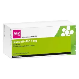LEVOCETI-AbZ 5 mg filmdragerade tabletter, 50 st