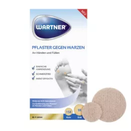 WARTNER Plåster mot vårtor, 24 st