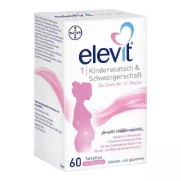 ELEVIT 1 Fertilitet &amp; Graviditetstabletter, 1X60 St