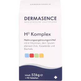 DERMASENCE H3 komplexa tabletter, 90 st