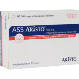 ASS Aristo 100 mg enterotabletter, 100 st