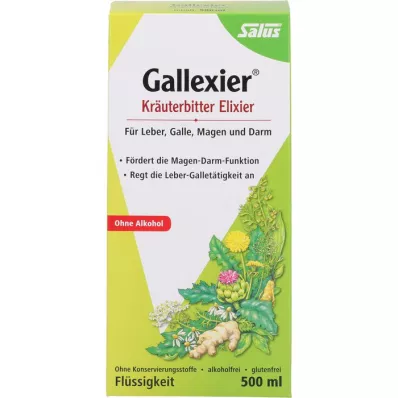 GALLEXIER Örtbitter Elixir Salus Flü.z.E., 500 ml