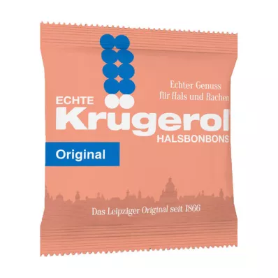 Krügerol halsgodis innehållande socker, 50 g Krügerol halsgodis innehållande socker, 50 g