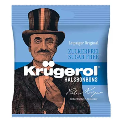 Krügerol halsgodis sockerfri, 50 g Krügerol halsgodis sockerfri, 50 g