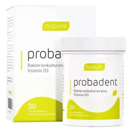NUPURE probadent probiotika för dålig andedräkt Lut., 30 st