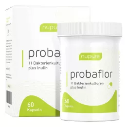 NUPURE probaflor Probiotics for Intestinal Restoration Kps, 60 st