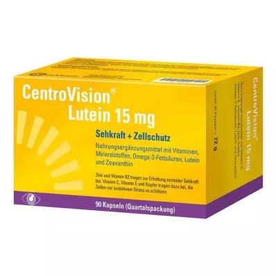 CENTROVISION Lutein 15 mg kapslar, 90 kapslar CENTROVISION Lutein 15 mg kapslar, 90 kapslar