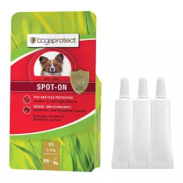 BOGAPROTECT SPOT-ON Hund XS, 3X0,7 ml