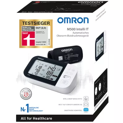 OMRON M500 Intelli IT Överarmsblodtrycksmätare, 1 st OMRON M500 Intelli IT Överarmsblodtrycksmätare, 1 st