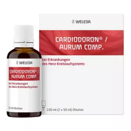 CARDIODORON/AURUM komp.utspädning, 2X50 ml