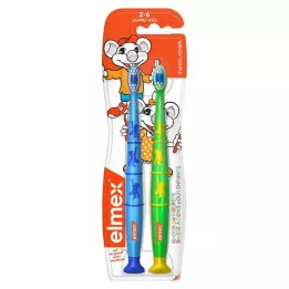 ELMEX Barntandborste Duo Pack, 2 st