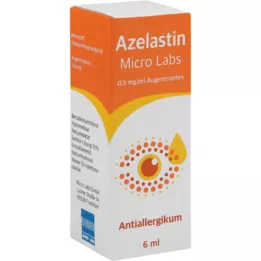 AZELASTIN Micro Labs 0,5 mg/ml ögondroppar, 6 ml