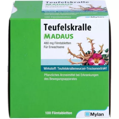 TEUFELSKRALLE MADAUS Filmdragerade tabletter, 100 st