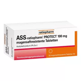 ASS-ratiopharm PROTECT 100 mg enterotabletter, 50 st