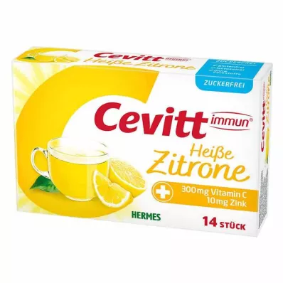 Cevitt immune heta citron sockerfria granulat, 14 st Cevitt immune heta citron sockerfria granulat, 14 st