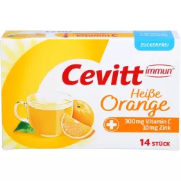 CEVITT immune hot orange sockerfri granulat, 14 st