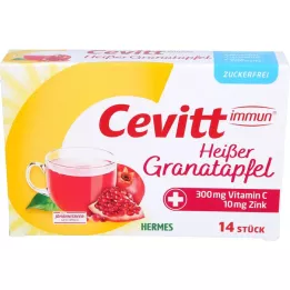 CEVITT immun het granatäpple sockerfri gran., 14 st