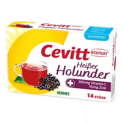Cevitt immun varma fläder sockerfria granulat, 14 st Cevitt immun varma fläder sockerfria granulat, 14 st