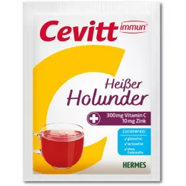 CEVITT immune hot fläderbär sockerfri granulat, 14 st