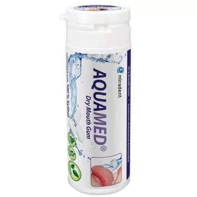 MIRADENT Aquamed tuggummi för torr mun, 30 g