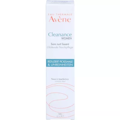 AVENE Cleanance WOMEN utjämnande nattkräm, 30 ml