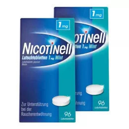 NICOTINELL Sugtabletter 1 mg Mint, 2X96 St