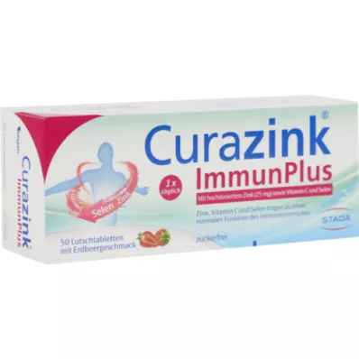 CURAZINK ImmunPlus sugtabletter, 50 st
