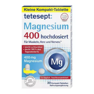 TETESEPT Magnesium 400 högdos tabletter, 30 st