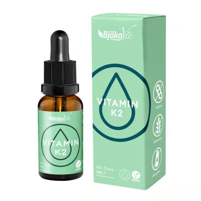 VITAMIN K2 MK7 all-trans 100 µg veganska droppar, 20 ml VITAMIN K2 MK7 all-trans 100 µg veganska droppar, 20 ml