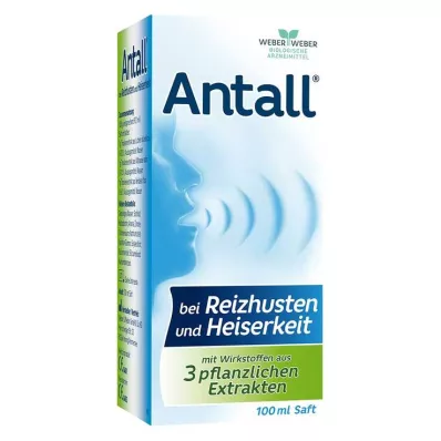 ANTALL mot irriterad hosta och heshet Juice, 100 ml