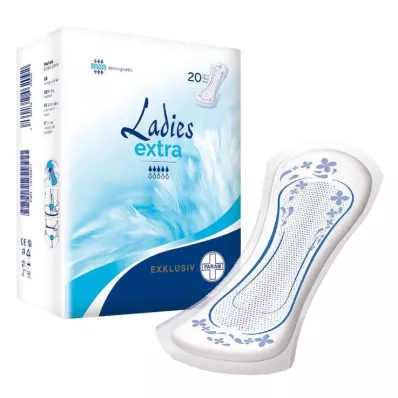 PARAM LADIES EXKLUSIV Inkontinensskydd extra, 20 st PARAM LADIES EXKLUSIV Inkontinensskydd extra, 20 st
