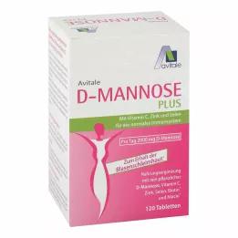 D-MANNOSE PLUS 2000 mg Tabl.m.Vit.u.Mineralstof., 120 st