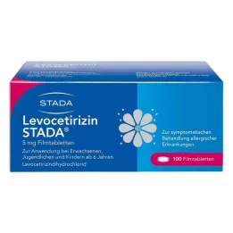 LEVOCETIRIZIN STADA 5 mg filmdragerade tabletter, 100 st