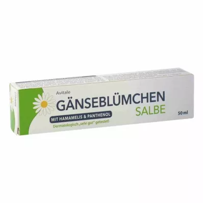 GÄNSEBLÜMCHEN Salva med trollhassel &amp; Panthenol, 50 ml